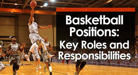 Basketball Positions: Key Roles and Responsibilities .
